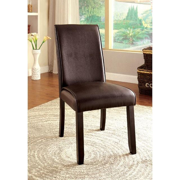 GLADSTONE I Dark Walnut Side Chair (2/CTN) image