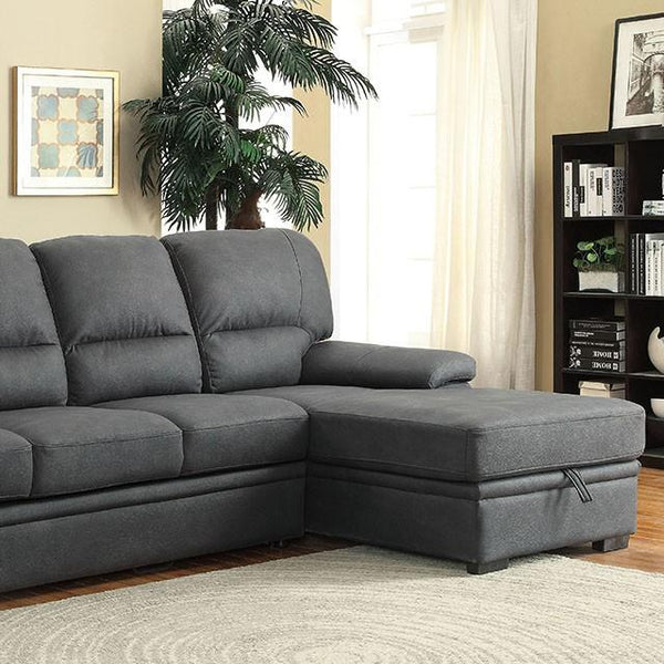 ALCESTER Graphite Sectional w/ Sleeper, Graphite image