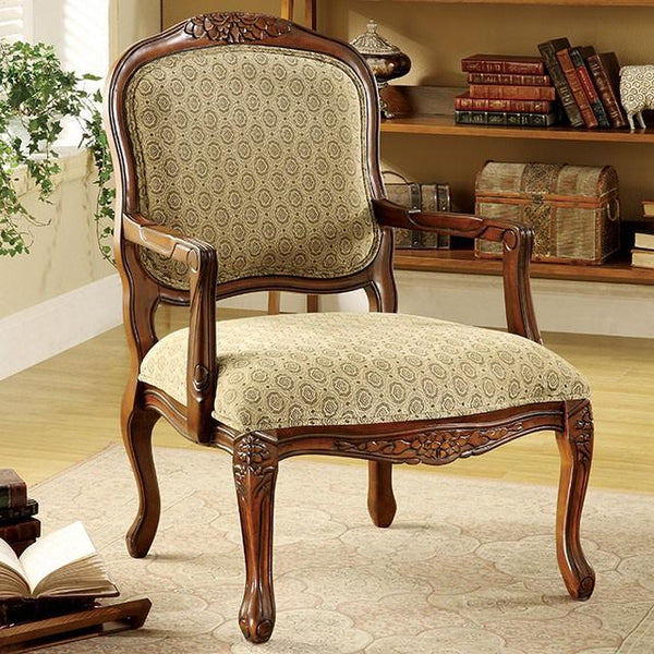 Quintus Antique Oak Accent Chair image