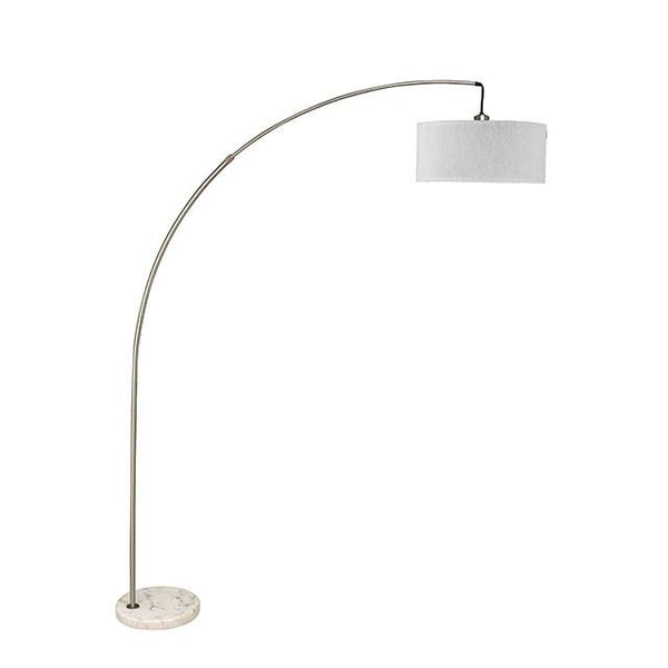 Jess Brushed Steel Arch Lamp image