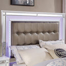 Brachium Bed White & Silver