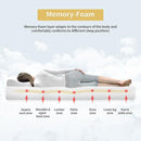 Artemisia 8" Cal. King, E.King, Full, & Queen Memory Foam Mattress