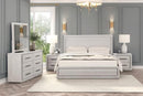 Crowthorne Bed White & Grey