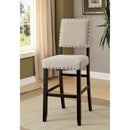 Sania II Antique Black Bar Chair (2/CTN)