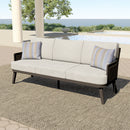 Genova Patio Sofa W/Two Accent Pillows