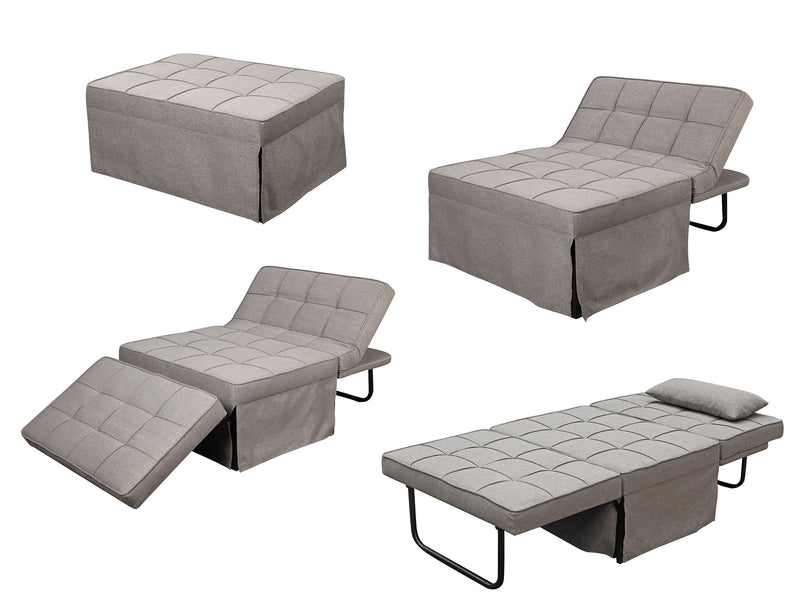 MARVEL FOLDING BED STEEL FRAME PU PAD