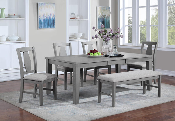 Napa Gray Dining Table ONLY