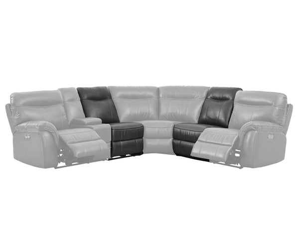 New Classic Atlas Power Armless Recliner in Gray