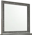 New Classic Furniture Park Imperial Mirror in Pewter