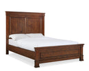 New Classic Furniture Providence California King Panel Bed in Dark Oak
