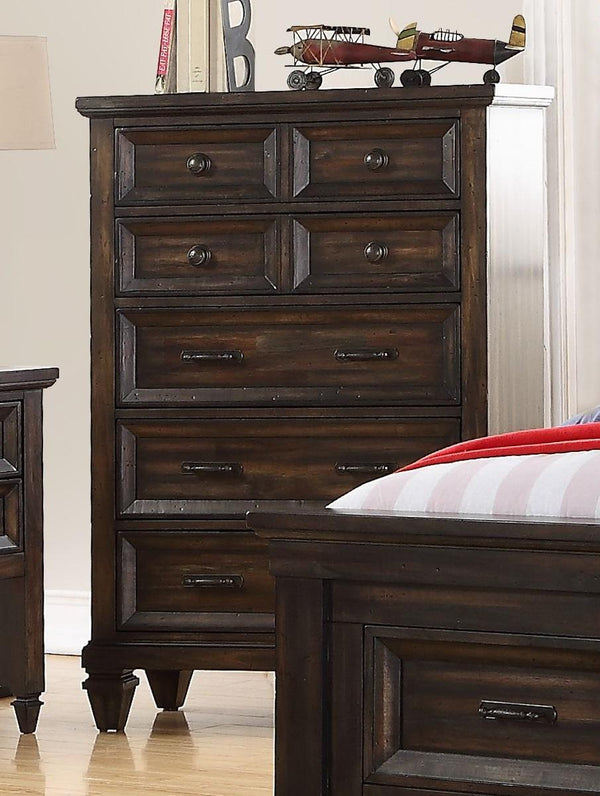 New Classic Furniture Sevilla Youth Chest in Walnut image