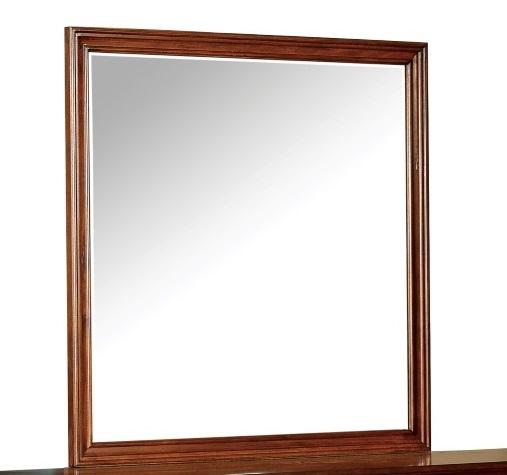 New Classic Furniture Tamarack Mirror in Brown Cherry image