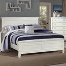 New Classic Tamarack Queen Panel Bed in White