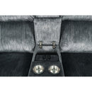 TANGO CONSOLE LOVESEAT W/SPEAKER & PWR FR-SHADOW