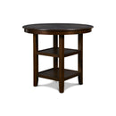 GIA ROUND COUNTER DINING 5 PC SET - CHERRY