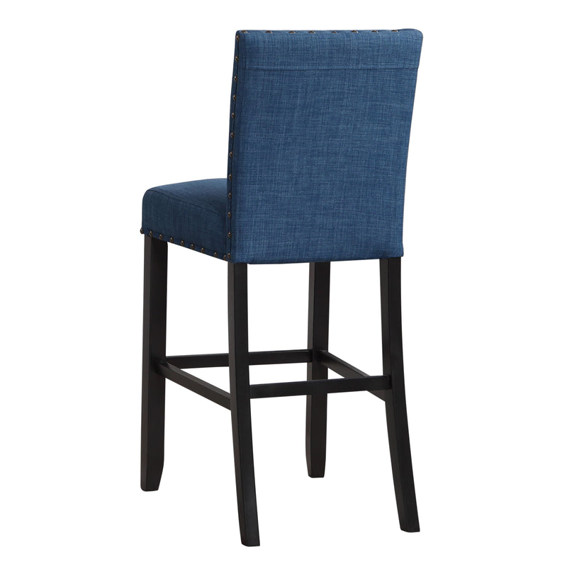 CRISPIN MARINE BLUE BAR CHAIR- (2 /Ctn)