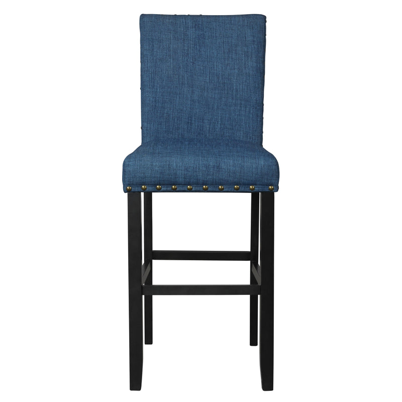 CRISPIN MARINE BLUE BAR CHAIR- (2 /Ctn)