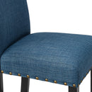 CRISPIN MARINE BLUE BAR CHAIR- (2 /Ctn)