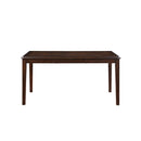 GIA 60" DINING TABLE+CHAIRS (5 PCS/CTN) -CHERRY