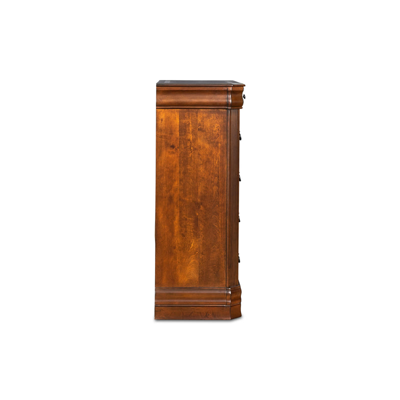 SHERIDAN CHEST- BURNISHED CHERRY