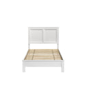 ARIES 4/6 F PANEL BED-HB/FB/RAILS-WHITE