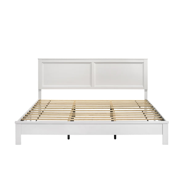 ARIES 5/0 Q PANEL BED-HB/FB/RAILS-WHITE