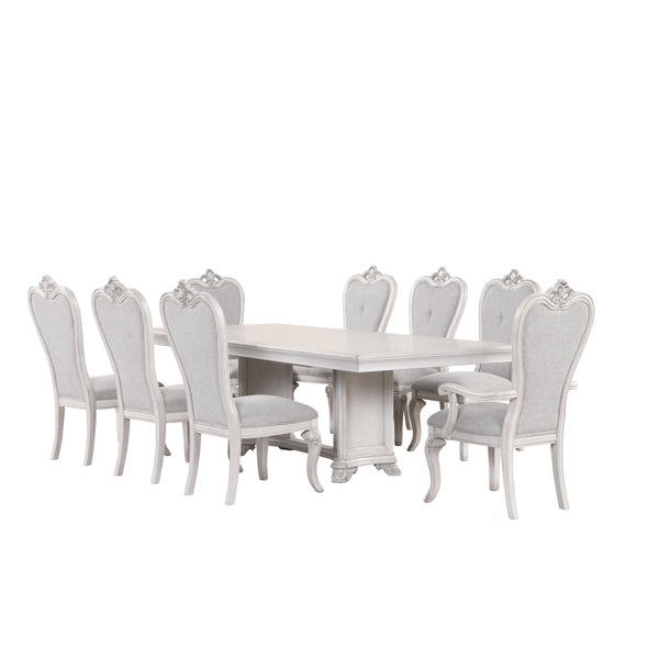 CAMBRIA HILLS SIDE CHAIR-MIST GRAY (2 PER CARTON)