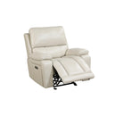 CICERO GLIDER RECLINER-CREAM