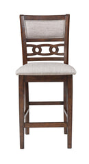 GIA 42" COUNTER DROP LEAF TABLE W/2 CHAIRS-CHERRY