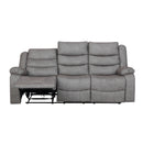 GRANADA DUAL RECLINER SOFA W/PWR FR-GRAY