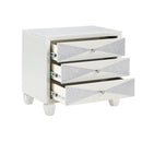 HARLEQUIN NIGHTSTAND-PLATINUM