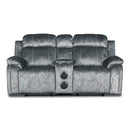 TANGO CONSOLE LOVESEAT W/SPEAKER & PWR FR-SHADOW