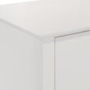 ZODIAC 2 DRAWER NIGHTSTAND-WHITE