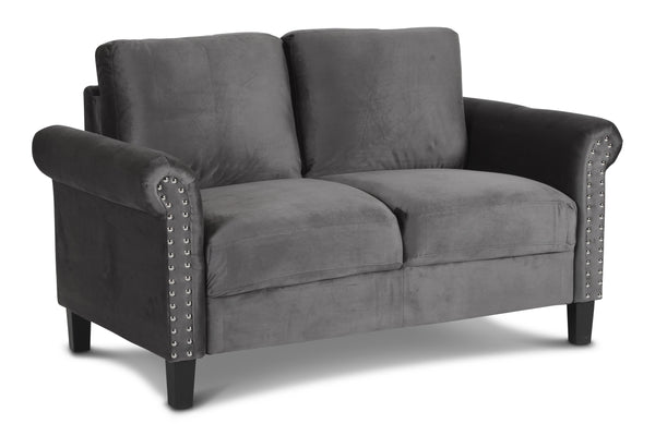 ALANI LOVESEAT-SLATE GRAY