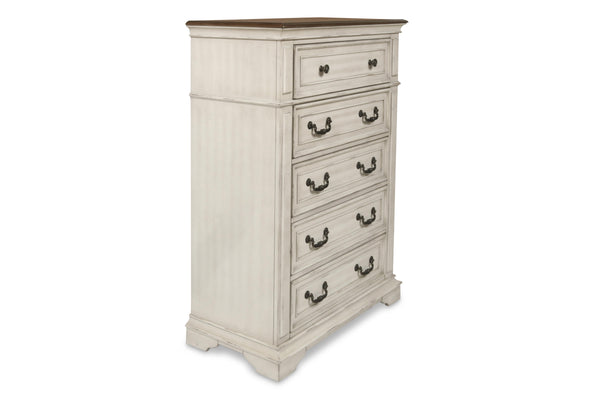 ANASTASIA CHEST - ANT. WHITE