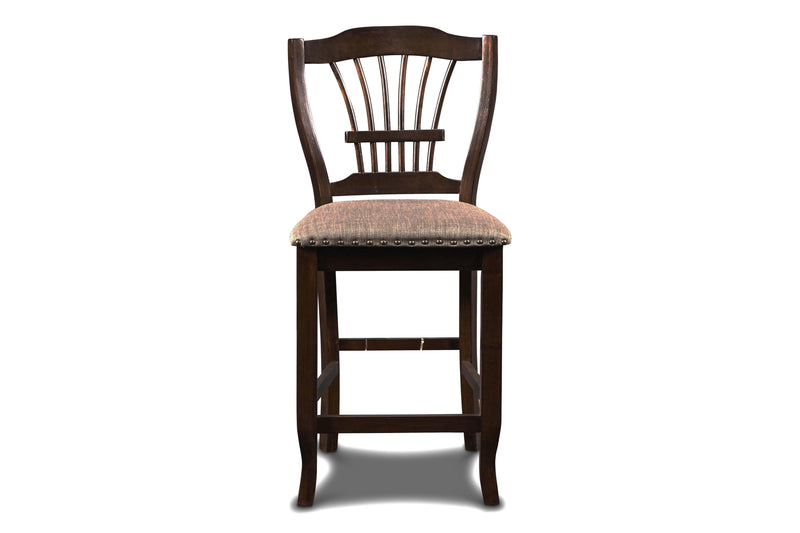 BIXBY COUNTER CHAIR (2 PER CARTON)-ESPRESSO