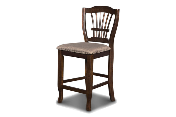 BIXBY COUNTER CHAIR (2 PER CARTON)-ESPRESSO