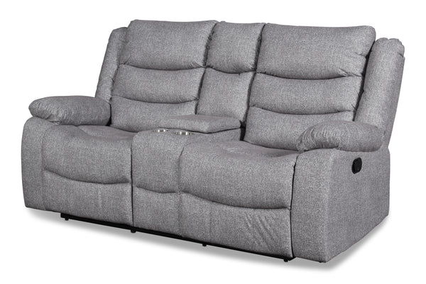 GRANADA CONSOLE LOVESEAT-GRAY