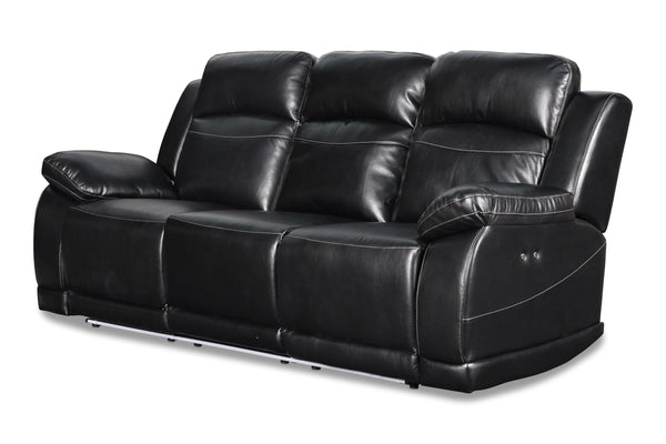 VEGA SOFA W/PWR FR - PREMIER BLACK
