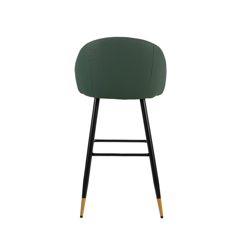 Oliver Green Vegan Leather Bar Chair (2 Per Carton)