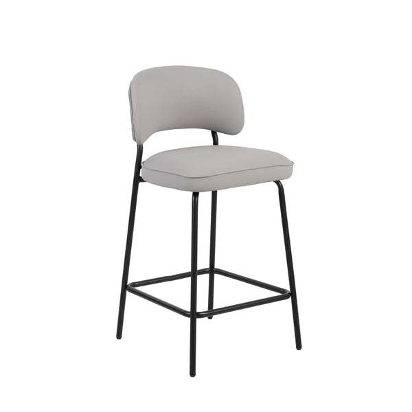 Blythe Ivory Vegan Leather Counter Chair (2 Per Carton)