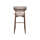 Royce Bar Chair W/ Walnut Metal Frame- Toast (2 Per Carton)