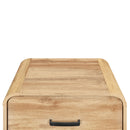 Rowan One Drawer End Table/Bedside Table-Natural