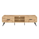 Rowan 71" Low Profile Tv Console-Natural