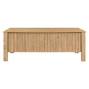 Thayer 47" Two Drawer Coffee Table-Natural