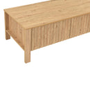 Thayer 47" Two Drawer Coffee Table-Natural
