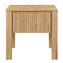 Thayer One Drawer End Table/Bedside Table-Natural