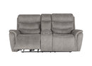 Kamari Console Loveseat W/Pwr Hr & Fr-Gray