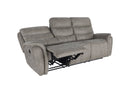 Kamari Sofa W/Dual Recliner-Gray