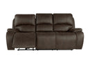 Brookings Sofa W/Pwr Hr & Fr-Brown